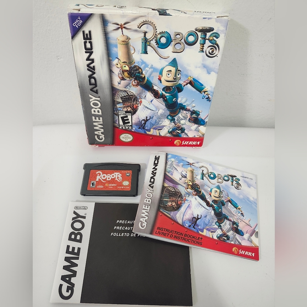 Nintendo "Robots" Game Boy Advance Robots  2005
